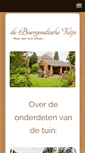 Mobile Screenshot of deboergondischetuijn.nl